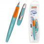 Pióro wieczne Herlitz My Pen dla praworęcznych, Miętowo-pomarańczowe - 3